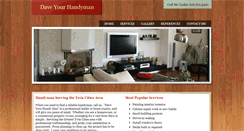 Desktop Screenshot of daveyourhandyman.com